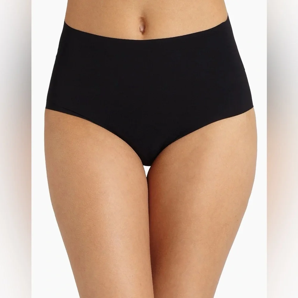 NWT Commando Classic High-Rise Bikini Brief Panties Black Sz L/ XL $36